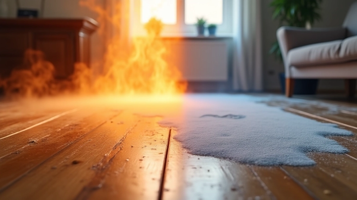 Za duży przepływ w podłogówce